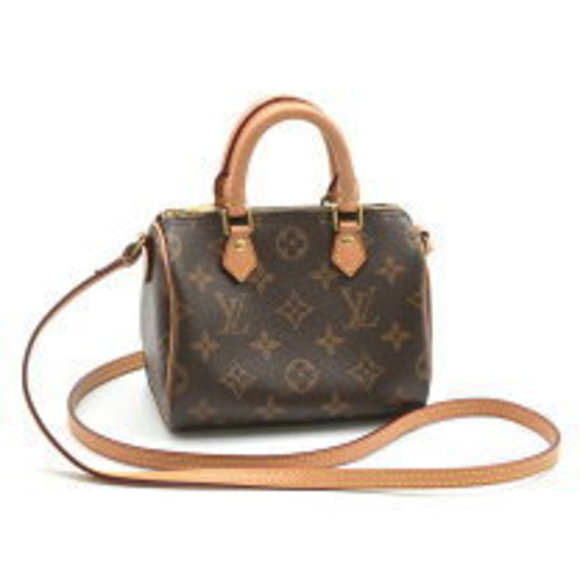 Louis Vuitton Speedy Monogram Crossbody Brown - Picture 1 of 8
